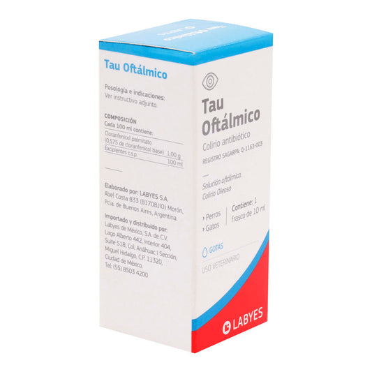 Tau Colirio con Esteroides 10 ml.